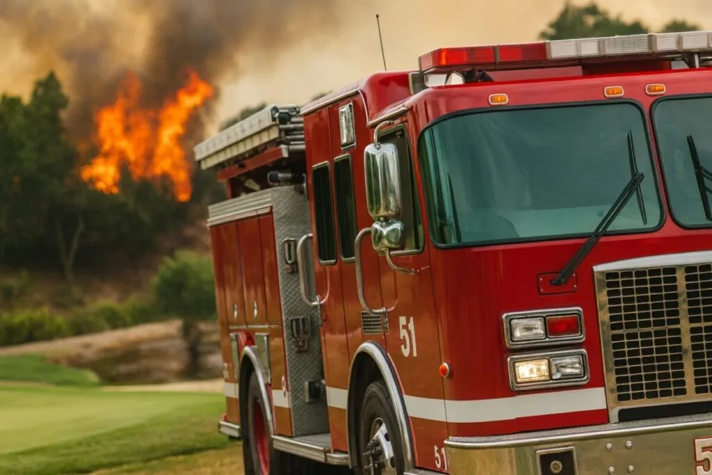 Incendio forestal en Mission Valley, San Diego, detectado en campo de golf y controlado gracias a la respuesta ciudadana y autoridades locales