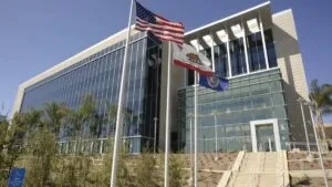 Oficinas del FBI en California durante una investigación sobre préstamos impagados en el sector inmobiliario.