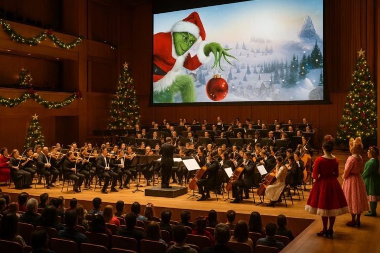 El Grinch Sinfónico llega a Tijuana con orquesta en vivo, cine y personajes navideños en el Foro Tijuana