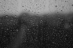 Personas latinas protegiendo sus viviendas en San Diego antes de la tormenta invernal