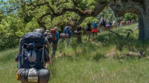 Vista aérea de la zona de Harmony Grove en San Diego afectada por riesgos de incendio y expansión urbana