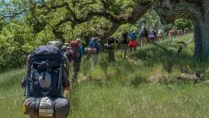 Vista aérea de la zona de Harmony Grove en San Diego afectada por riesgos de incendio y expansión urbana