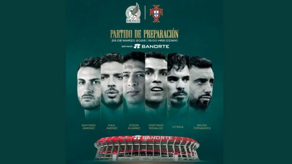 Aviso de suspensión de preventa para el partido México vs Portugal por inestabilidad en plataforma de boletos