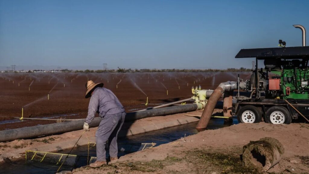 Río Colorado abastece a ciudades del norte de México en medio de una creciente crisis hídrica