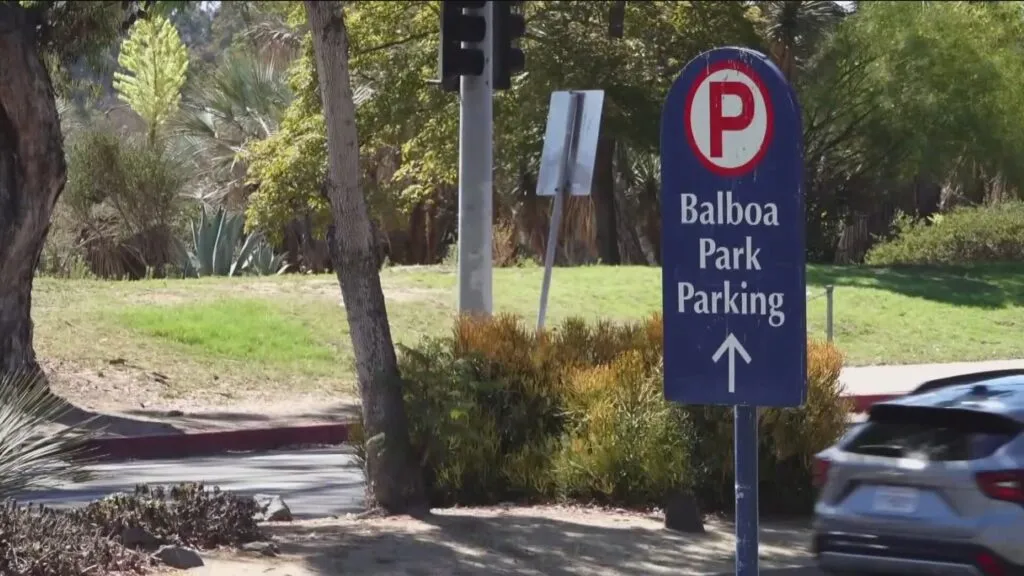 tarifas de estacionamiento en Balboa Park San Diego