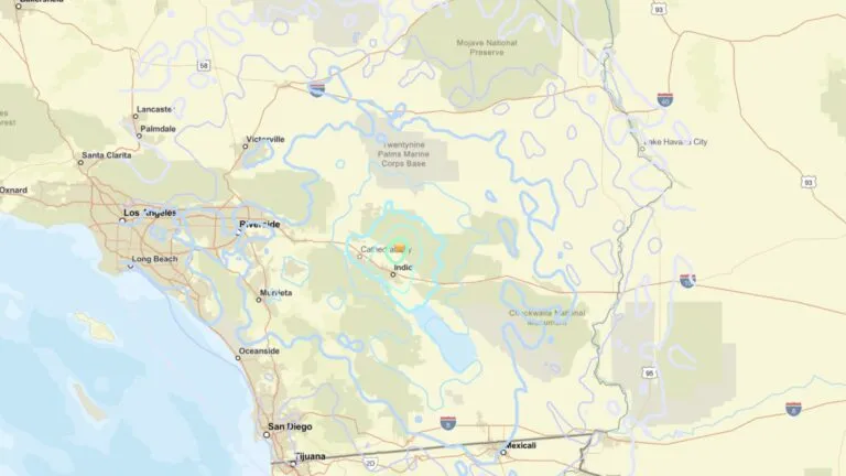 Sismo registrado cerca de Indio, California, genera alertas sin reportes de daños ni personas lesionadas