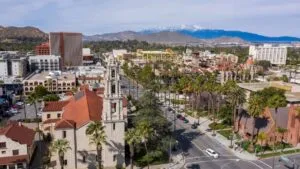 Mapa del Distrito 48 de California mostrando condados de San Diego y Riverside tras redistritación