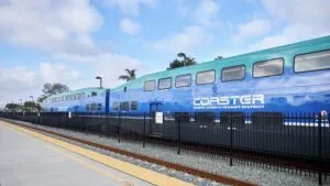 Vías ferroviarias costeras entre San Diego y Oceanside durante cierre del servicio NCTD