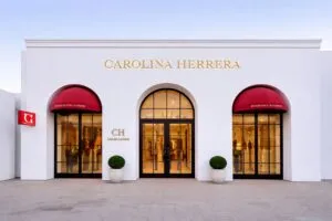 Tienda Carolina Herrera en Fashion Valley Mall moda San Diego y lujo