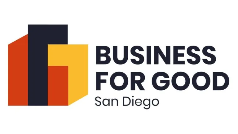 Reunión de emprendedores de Business for Good en San Diego participando en iniciativas comunitarias y políticas locales