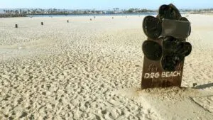 Ocean Beach en San Diego con advertencia sanitaria por aguas residuales y cierre de zona cercana a Dog Beach