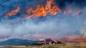 incendio en Riverside afecta comunidades cercanas con humo y evacuaciones en el sur de California