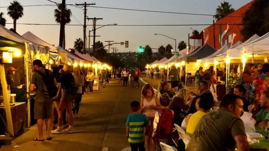 PB Night Market en Pacific Beach con comida, música y comunidad en San Diego