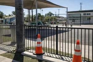 Espacio público en Oceanside California donde se debate el cambio del parque César Chávez con participación comunitaria