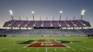 Snapdragon Stadium en San Diego con selecciones internacionales preparándose para el Mundial 2026