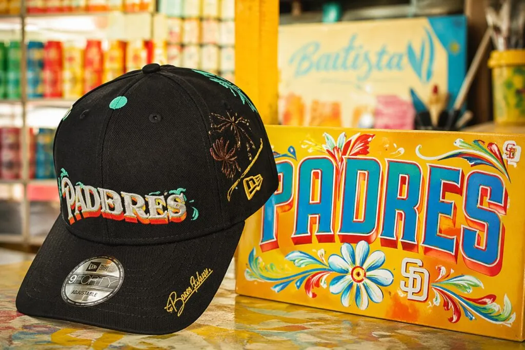 San Diego Padres colaboración con Rótulos Bautista muestra diseño latino y estrategia comercial en 2026