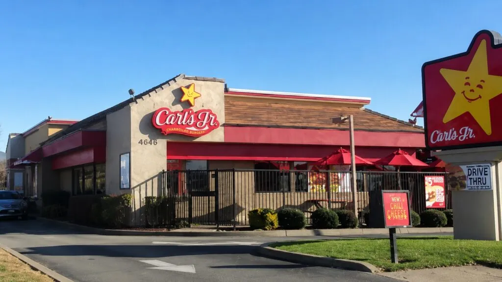 Carl’s Jr. enfrenta cierres de tiendas en California por altos costos operativos en Estados Unidos