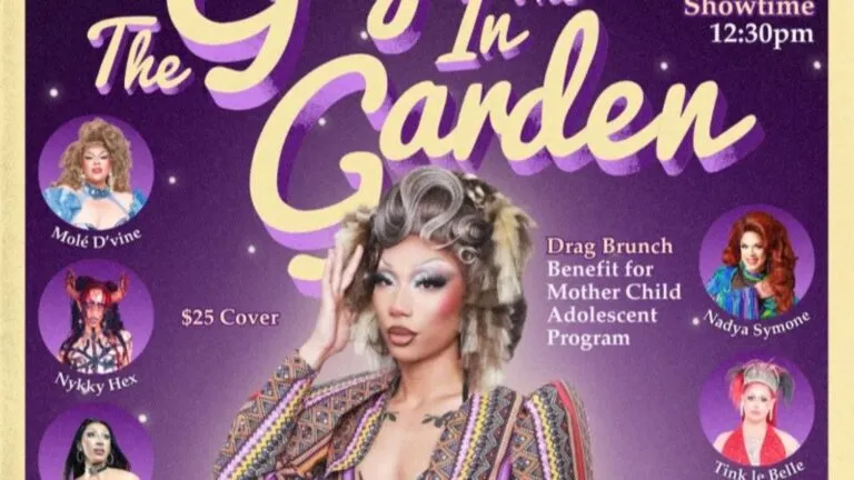 The Gag In The Garden combinará drag, brunch y conciencia sobre VIH en San Diego