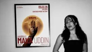 Maka Uddin presenta obras que exploran identidad, migración y memoria en San Diego
