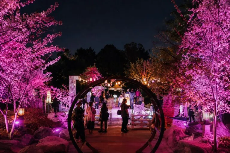 Natsu Nights en Balboa Park con mercado nocturno y actividades culturales japonesas en San Diego