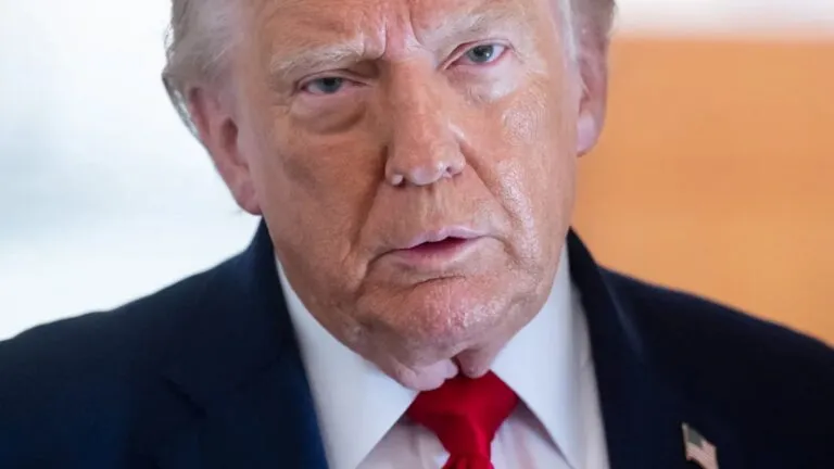 Trump durante declaraciones sobre elecciones en California y acusaciones de fraude electoral
