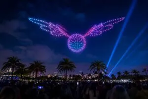 Harry Potter Drone Show con 1,200 drones y espectáculo inmersivo en Del Mar Fairgrounds de San Diego