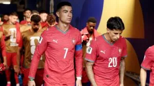 Cristiano Ronaldo durante el partido entre Portugal y República Democrática del Congo en el Mundial 2026