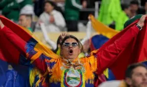 Aficionados celebran México vs Ecuador en San Diego tras la clasificación del Tri a los octavos de final del Mundial 2026.