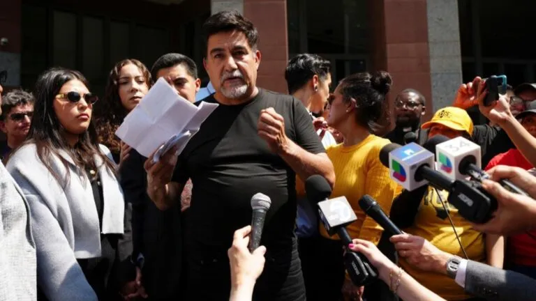 Líder sindical David Huerta tras la decisión del Departamento de Justicia