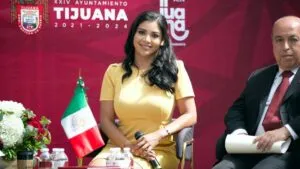 Exalcaldesa de Tijuana tras la polémica por la revocación de su visa