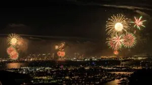 Celebraciones del 4 de julio en San Diego con fuegos artificiales y espectáculos de drones