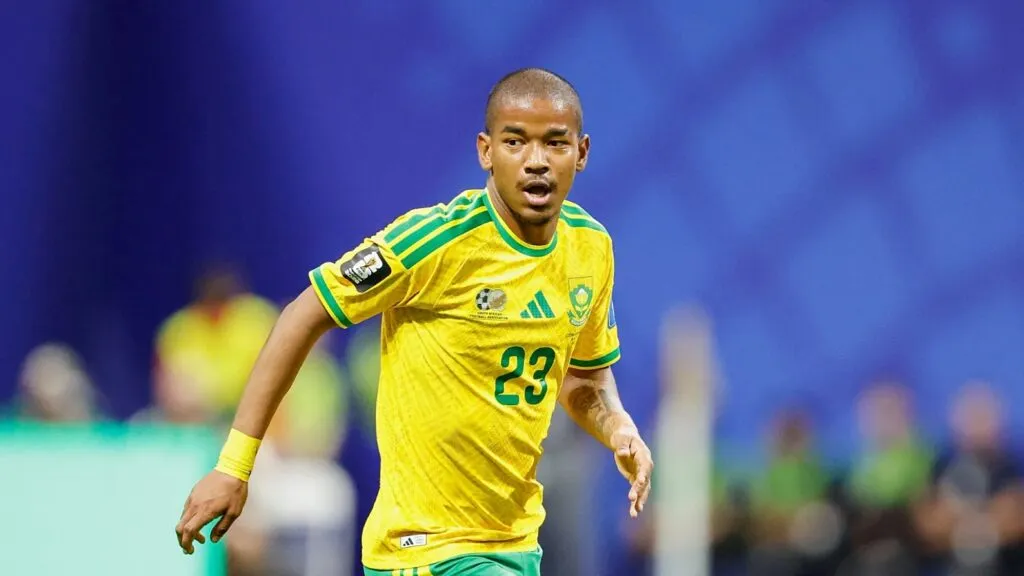 Jayden Adams durante un partido con Sudáfrica antes de su fallecimiento a los 25 años