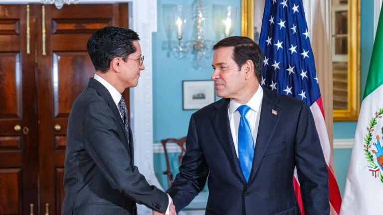 Cancilleres de México y Estados Unidos dialogan sobre seguridad, migración y fentanilo.