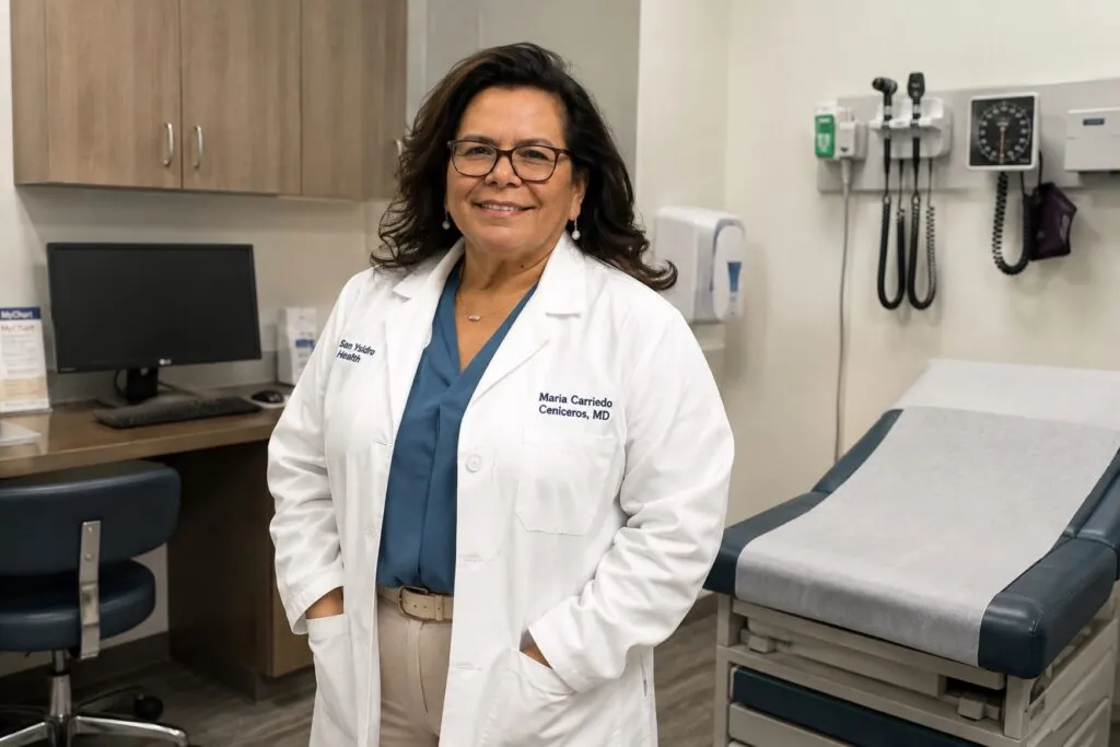 María Carriedo lidera programas de salud comunitaria en San Diego y fortalece la atención médica para la comunidad latina.