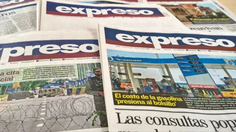 Diario Expreso dejará de circular en papel en Ecuador después de 53 años de publicación ininterrumpida.